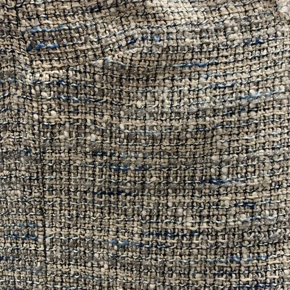 Rebecca Taylor Tweed V Neck Academia Drop waist dress mini dress professional 2 - Picture 5 of 7
